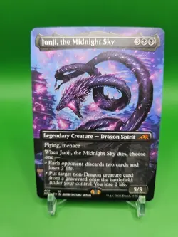 Junji, the Midnight Sky (Borderless) Kamigawa: Neon Dynasty Regular - Image 1