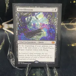 Magic the Gathering - Bitterblossom - Modern Masters - LP - 2015 - Regular - MTG - Image 2