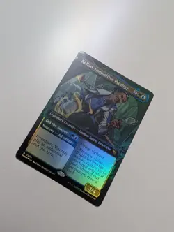 MTG - Kellan, Inquisitive Prodigy (Borderless Foil)-Murders at Karlov Manor NM/M - Image 2