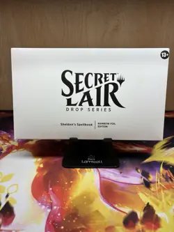MTG Sealed Sheldon's Spellbook Secret Lair Rainbow Foil Edition - Image 1