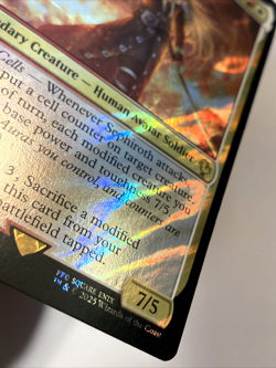 MTG Sephiroth, Fallen Hero (Surge Foil) Commander: Final Fantasy 92 NM - Image 3