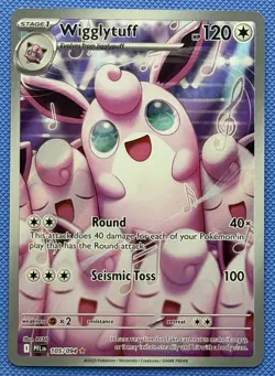 Wigglytuff 105/094 Pokemon TCG Illustration Rare ME02: Phantasmal Flames NM - Image 1