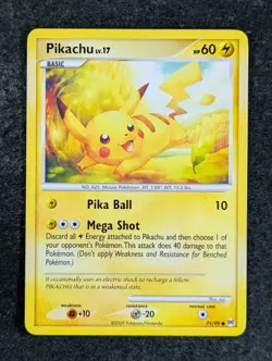 2009 Pokemon PIKACHU LV.17 71/99 Arceus Common Lightning English (A) - Image 1