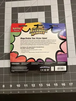 Pokemon TCG: Mega Evolution Ascended Heroes Tech Sticker Collection Gastly🔥 - Image 2