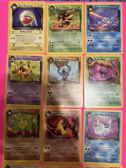 27 Different Pokemon Team Rocket Cards- Vintage 2000 Wizards Of The Coast- NM-LP - Image 2