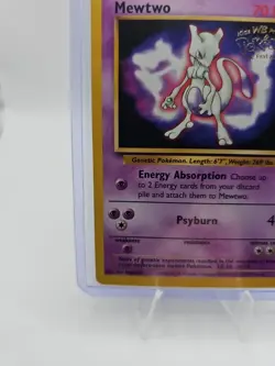 Mewtwo Pokemon The First Movie Promo Black StarvRare MP - Image 4