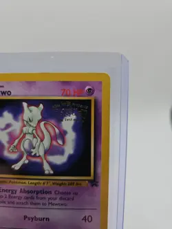 Mewtwo Pokemon The First Movie Promo Black StarvRare MP - Image 5