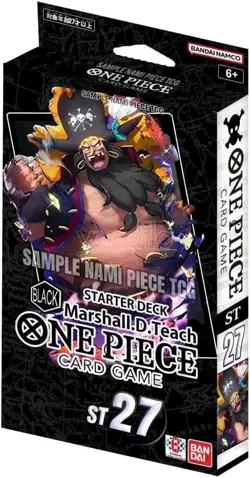 ONE PIECE ENGLISH TCG Starter ST-19 ST-20 ST-23 ST-24 ST-25 ST-26 ST-27 ST-28 - Image 1