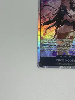 Bandai One Piece Card Game Nico Robin OP12-087 OP12 Holo Character 7000 - Image 2