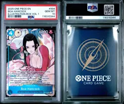 2025 ONE PIECE PROMOS ILLUSTRATION BOX VOL.1 #004 BOA HANCOCK PSA 10 - Image 2