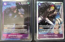 Rosinante & Law EB04-038 OP14 Alternate Art Azure Sea's Seven One Piece Card NM - Image 5