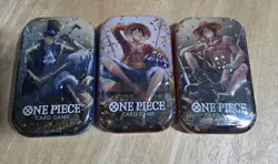 One Piece Tin Pack Set Vol 2 Set of 3 | TS-02 OP-13 | Sealed Brand New - Image 1