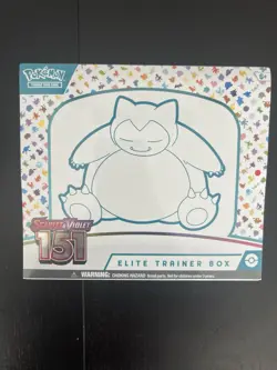 Pokemon TCG Scarlet & Violet 151 Elite Trainer Box (slight tear in plastic wrap) 820650853159 - Image 1