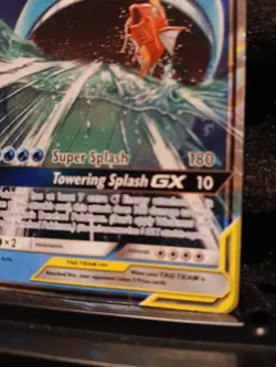 Pokemon TCG Magikarp & Wailord GX Tag Team Black Star Promo Card SM166 - Image 2