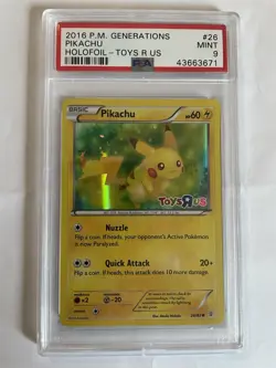 Pikachu - (Toys R Us) 026/083 Miscellaneous Cards & Products Holo - Image 1