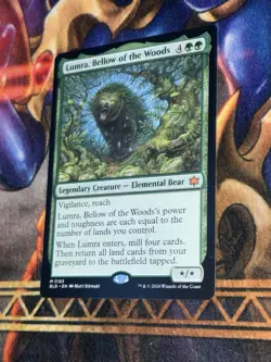 Lumra, Bellow of the Woods Bloomburrow Regular Card, Magic the Gathering 183 - Image 3