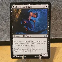 MTG Nadier's Nightblade Modern Horizons 3 Set #275 NM Fresh Pull No Play - Image 1