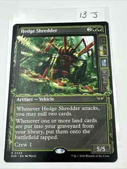 Hedge Shredder (Showcase) x1, MTG, Duskmourn: House of Horror, DSK, NM - Image 2