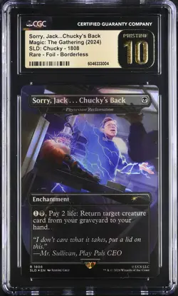 PHYREXIAN RECLAMATION Secret Lair Chucky's Back Foil CGC 10 Pristine MTG - Image 1