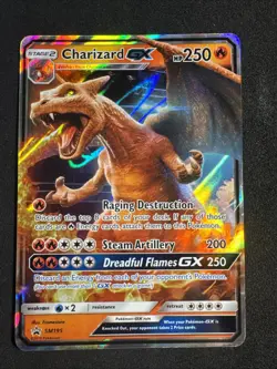 Charizard GX SM195 Sm Holo Black Star Promo Sun & Moon Pokemon - Image 1