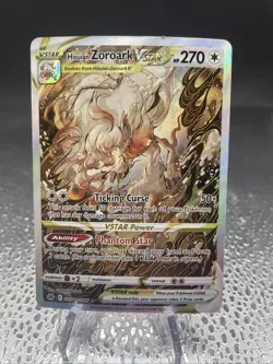 Pokemon TCG Hisuian Zoroark Vstar GG56/GG70 Crown Zenith Galarian Gallery NM - Image 1