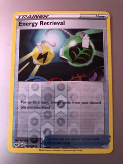 x1 Energy Retrieval - 160/202 - Uncommon - Reverse Holo Pokemon - Image 1