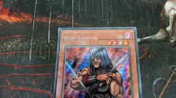 YUGIOH SGX1-ENI04 Don Zaloog Secret Rare 1st Edition NM MISPRINT NAME SHIFT - Image 2