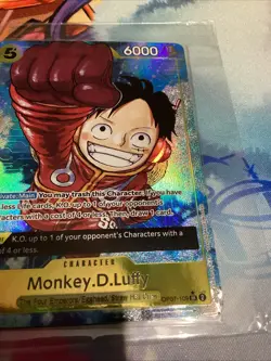 Monkey D. Luffy (Alt Art) OP07-109 SR 500 Years in the Future ONE PIECE Card - Image 3