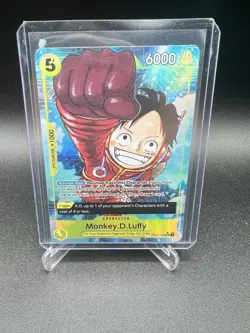 One Piece Monkey D.Luffy OP07-109 Alt Art Parallel - Image 1