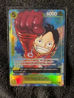 Monkey D. Luffy (Alt Art) OP07-109 SR 500 Years in the Future ONE PIECE Card - Image 1