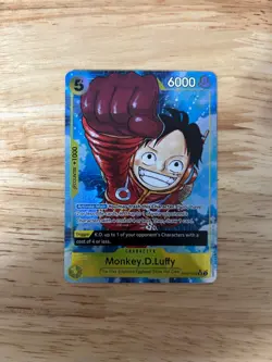 Monkey D. Luffy OP07-109 SR Alt Art 500 Years in the Future One Piece TCG ENG - Image 1