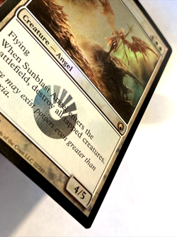 MTG Sunblast Angel *FOIL* Secret Lair Angels Commander Deck 22 NM - Image 3