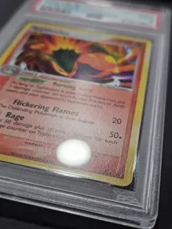 PSA 9 Typhlosion 034 Promo 2006 P.M. TCG Black Star Vintage Holo Pokemon Graded - Image 3