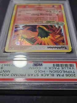 PSA 9 Typhlosion 034 Promo 2006 P.M. TCG Black Star Vintage Holo Pokemon Graded - Image 5