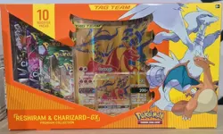 Pokemon TCG Reshiram and Charizard GX Premium Collection Box - Image 1