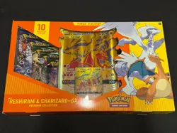 Pokemon TCG Reshiram and Charizard GX Premium Collection Box 820650809927 - Image 1