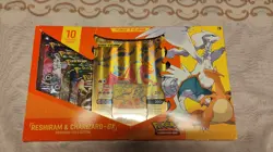 Pokemon TCG Reshiram and Charizard GX Premium Collection Box Sealed - Reduced - Image 1