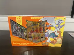 Pokemon TCG Reshiram and Charizard GX Premium Collection Box ( New and Sealed) 820650809927 - Image 1