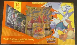 Pokemon TCG Reshiram and Charizard GX Premium Collection Box ( New and Sealed) 820650809927 - Image 2