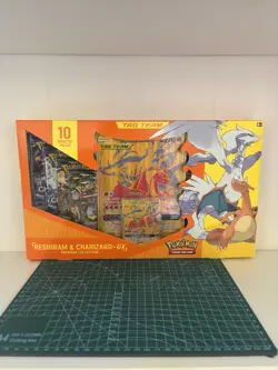 Pokemon TCG: Charizard & Reshiram GX Premium Collection Box - Image 1