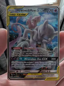 2019 Pokemon Mewtwo & Mew GX Tag Team #SM191 Black Star Promo RARE 🔥 - Image 1