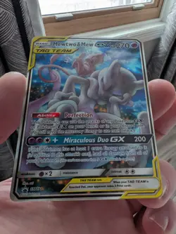2019 Pokemon Mewtwo & Mew GX Tag Team #SM191 Black Star Promo RARE 🔥 - Image 3