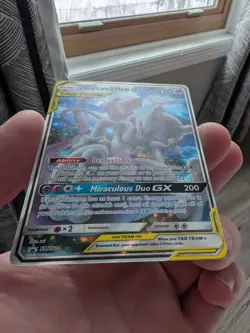 2019 Pokemon Mewtwo & Mew GX Tag Team #SM191 Black Star Promo RARE 🔥 - Image 4