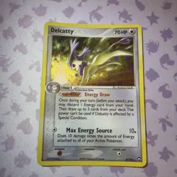 Delcatty 8/108 Holo Rare Pokemon Card EX Power Keepers Heavy Play HP - Image 1