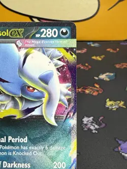 Mega Absol Ex Pokemon Prize Pack Series 8 Promo Pokemon Card NM - Image 3