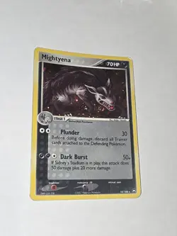 Mightyena - 18/108 - Holo Rare EX Power Keepers - Pokemon Card - - Image 1