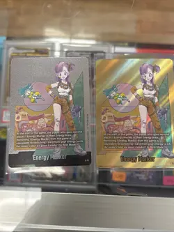 Dragon Ball Super Card Game SB02 Energy Marker E-73 Gold And Silver - Image 1
