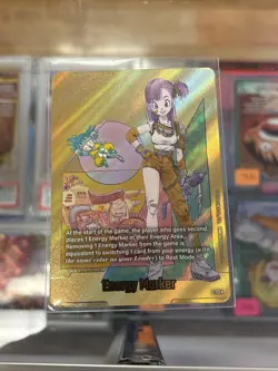 Dragon Ball Super Card Game SB02 Energy Marker E-73 Gold And Silver - Image 2