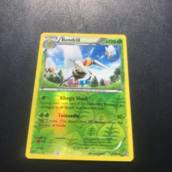 Beedrill 3/160 2015 Pokemon Card XY Primal Clash Reverse Holo Near Mint TCG - Image 2