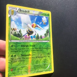Beedrill 3/160 2015 Pokemon Card XY Primal Clash Reverse Holo Near Mint TCG - Image 5